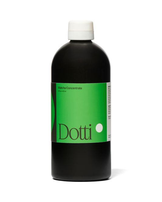 Dotti matcha concentrate – instant barista quality matcha in seconds